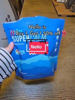 Dont miss out of this amazing Nello Bundle! It's for a limited time only #nellosupercalm #nello #ashwagandha #sleepymocktail #magnesium 