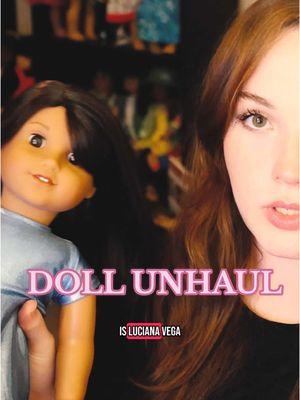 2025 is the year for downsizing my ridiculously large doll collection #americangirldolls #dolltok #dollcollector #dolltok🎀 #collector #americangirl #fyp #downsizing #selling #unhaul 