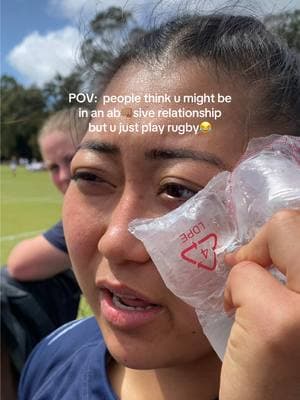 Let’s just say we got lots of stares when we went to the gym or in public together during season🥲😂🏉 #rugby #couplehumor #athletelife #pov #collegeathlete #rugby #iykyk #ilonamaher #athletecouple #humor   #battlescars #fyp #marriedcouple 