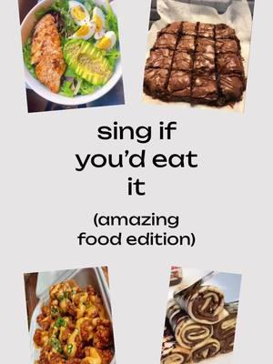 sing if you’d eat it 😋 #singifyou #eat #food #trending #part2 #singifyoudeatit #sing #fun #game #amazing #edition #greenscreen #tiktok #fyp #viralvideo 