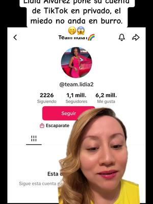 #greenscreen Lidia Álvarez pone su cuenta de TikTok en privado, el miedo no anda en burro. #lidiaalvarez #lidiamuahondureña #lidiaalvarez  #lidiaalvarez482🥰😂😂 #lidiaycatalella #lidiaalvez #teamlidialvarez #lidiaalvarez482 #hch #hchnoticias #hondurasparaelmundo #honduras504 #honduras🇭🇳 #hondurastiktok #influencers #paratii #videovirall #viral_video #viralvideos #gicelramirez18