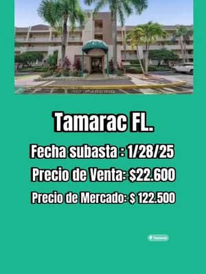 🚨 ¿Quién te dijo que con $20,000 no puedes comprar una propiedad en Florida? 🤯🏡 📢 ¡Atención inversores y futuros propietarios! El 1/28/25, en la corte de Broward, un apartamento en 9955 North Belfort Circle, #112, Tamarac, FL 33321 fue vendido en subasta por solo $22,600 😳. ¿Lo mejor? Su precio de mercado es de $122,500. Sí, así como lo lees. ¡Más de $100,000 de diferencia! 💰 Y lo más increíble: No necesitas ser millonario, ni licencias, ni intermediarios. Solo registrarte en la página web de la corte de Broward y participar en subastas directamente entre tú y la corte. 🔥 Los ricos no son los únicos que pueden invertir en bienes raíces. Nosotros también podemos. La única pregunta es: ¿Vas a seguir viendo cómo otros aprovechan estas oportunidades… o vas a tomar acción? 📍 Guarda este video, compártelo con alguien que quiera invertir y comenta qué harías con una propiedad así. ¡Nos vemos en el próximo consejo! 🚀💼 #SubastasExitosas #InversionesInteligentes #SubastasDeForeclosure #ElCaminoDelVerdaderoInversionista #jgarciainvestments #quelainversionseatupasion #tamarac #broward 