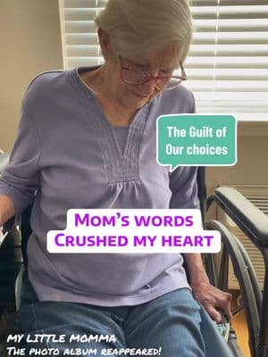 There are times when mom’s words cut right to the place in my heart that feels complete and total guilt for not being able to rescue her from her predicament. From the disease, to her living conditions, sll of it is awful and there has been so little I could do to save her from it. I feel that so deeply. No way to get rid of it that feeling. I can reason it out of my head with all the reasons for why and how we are here. But it only throws a blanket on the guilt. The guilt lives comfortably in my mind. So her words in this visit, cut pretty darn deep. All you ever want to do is please your mom. #mylittlemomma #calm #serene #goodsideofdementia #dementia #alzheimers #dementiaawareness #dementiacare #alzheimersawareness #dementiasupport #dementiafriendly #memorycare #memoryloss #caregiver #caregiversupport #seniorcare #elderlycare #homecare #assistedliving #seniorliving #eldercare #elderabuse #nursinghomeabuse #neglect #abuse #hospice #palliativecare #endoflifecare #ombudsman #patientrights #careplanmeeting #family #familyfirst #mymom #mothersoftiktok #daughtersoftiktok #mothersanddaughters #oddbehavior.  