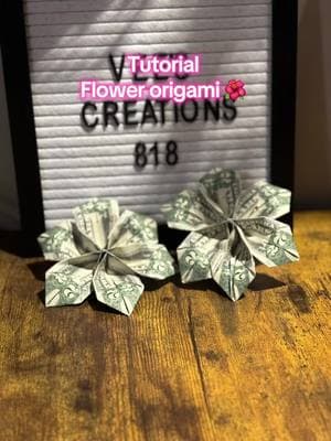 Flower origami tutorial 🌺 #origami #origamitutorial #moneyorigami #flowermoney #veescreations818 #flaglei #tips #latina #tutorial #proudhispanic #fypシ #fyp #parati #flower #flor #enterpreneur #enprendedor #graduation #graduationlei #graduationlei #gradgift #gradgiftidea 