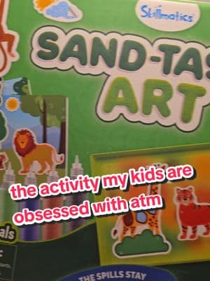 Unleash your child's inner artist with the Skillmatics sand art activity! 🎨 This kit is packed with everything they need to create amazing masterpieces. So much fun and creativity in one box! Stay tuned for more videos of my kids' art adventures with this kit. #skillmatics #momtok #kidsactivities #creativekids #artkit #creativity #kids #kidtoys #fyp #MomsofTikTok 