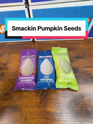 Smackin Pumpkin Seeds are still available! If you see the orange shopping cart down below it means we still have some left! #smackinsunflowerseeds #pumpkinseeds #smackin #limitededition #limitedrelease 