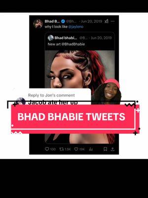 Replying to @Jon LMAOAOAO #bhadbhabie #bhadbabietweets #twitter #tweets #daniellebregoli #clapback #clapbackqueen #greenscreen 