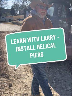 Come along with us as we install helical piers on a North Texas custom pool build!  #poolbuilder #poolconstruction #backyardpool #custompools 