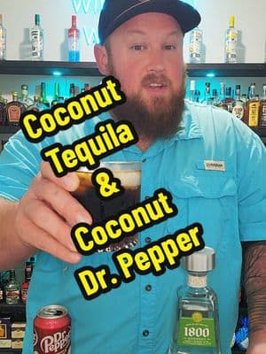 Replying to @kmck06  Coconut Tequila and coconut Dr. Pepper! #1800 #tequila #1800tequilla #drpepper #coconut #wildwildweston #illbethejudgeofthat #drinks #mixeddrinks #tastetest #tasting #fyp #fypage 