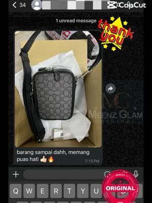 #bagraya2025 #meenzglam #originalonly #originalcoach #bagcollection #coachcollection #customersreview #happycustomers #happycustomersarethebest #happycustomersarethebestcustomers