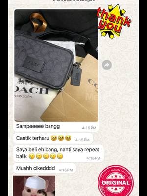 #bagraya2025 #meenzglam #originalonly #originalcoach #bagcollection #coachcollection #customersreview #happycustomers #happycustomersarethebest #happycustomersarethebestcustomers