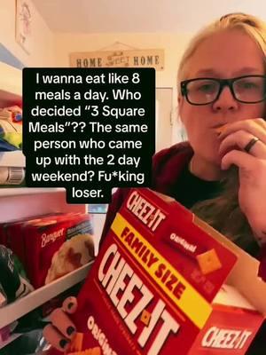 🙄So Lame. #foodtiktok #meals #work #jokes #cheezits #jokes #genx 