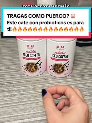 This coffee helped me to achieve my goals! Highly recommended! #bellaallnatural #cafebellaalnatural #cafeprobioticos #icedcoffee #probiotics #hispanic #hispanictiktok #probioticosparamujeres #womensprobiotics #resultsmayvary #flashsale 