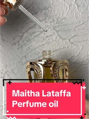 UGC example but I am truly in love with this perfume! #lattafa #lattafaperfume #oudlash #maitha #perfumetiktok #perfumecollection #oilperfume 