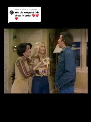 Replying to @Missy M #threescompany #johnritter #jacktripper #joycedewitt #janetwood #chrissysnow #suzannesomers #mrroper #mrsroper #normanfell #audralindley 