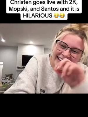 These 4 had me cracking up!! #christenwhitman #2k #santos #mopski #hilarious #comedyvideo #laugh #funnytiktok #tiktokviral #trending #fyp 