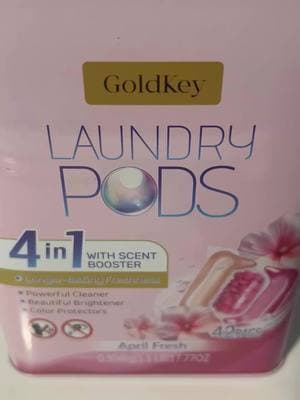 Detergente para que tu ropa huela riquísimo a un súper precio ya que es 4 en 1 no desaproveches esta maravilla #viral#detergente#4in2#laundrypods @GoldKey 