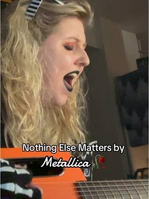 Nothing Else Matters by @metallica covered by me 🥀 🖤 ⛓️⚡️  #fyp #fyppage #fypage #foryoupage #metallica #nothingelsematters #presleycash #girlswithguitars #musician #singer #songwriter #cover #spooky #metal #acoustic #lavameguitar #guitartok #guitarist #rocknroll #alternative #swifties #swiftietiktok #swiftietok #icanseeyoutaylorsversion #theblackalbummetallica #theblackalbum #90s #1990s #speaknowtv #speaknowtaylorsversion #halloween #spookyaesthetic #gothic #goth #blacklipstick #skeletongloves #hottopic #OOTD #fashion #music 