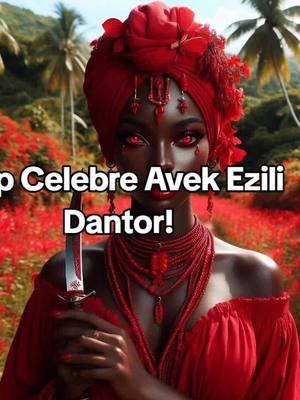 Saturday Celebration with Ezili Dantor 💕💕💕#banda #dance #lwa #akonmbavodou #fyp #vodou #lakayselakay🇭🇹 #money #ogou #foryou #ezilidantor❤️💙 