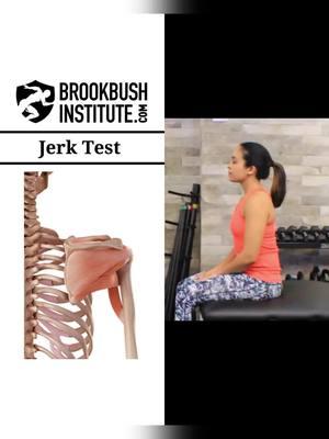 🔴 Jerk Test Video clip from the online course "Special Tests: Shoulder Instability (Apprehension) and Labrum Pathology": The course counts for 1 credit toward the Brookbush Institute certifications and is pre-approved continuing education. Watch the full video and take the course! Go to our profile 👉 @BrookbushInstitute Click on linkin.bio/brookbushinstitute Choose this image 🔵 Brookbush Institute offers: • Certified Personal Trainer (CPT) Certification • Human Movement Specialist (HMS) Certification • Integrated Manual Therapist (IMT) Certification • 180+ CEC-approved courses • Courses on desktop or mobile • 500+ videos & 500+ articles • New features and content added weekly! 🔴 Completing courses and certifications has never been easier, and the quality of courses has never been higher! #integratedmanualtherapist #effectivetreatment #physio #physicaltherapist #physiotherapist #manualtherapy #integratedmanualtherapy #IASTM #athletictrainer #chiropractic #LMT #massagetherapy