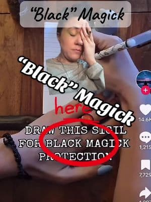 Black does not mean evil  @chaos.magick baneful is the term you’re looking for. #blackmagic #blackmagick #witchcrat #witchtok 