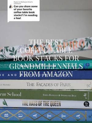 Replying to @MaKayla Elrod This was so much fun! Thanks for the suggestion - here is a mini guide I made sharing some of my favorite stack combinations for decor.  I’m thinking for part two I need to share some of my favorite Amazon decor I love to stack on top of books. What do you think??? 🩵 I’ve saved all of my favorite coffee table books on my Amazon Storefront 🩵 #amazonhome #amazonfind #founditonamazon #preppy #grandmillennial #grandmillennialhome #founditonamazon  #grandmillennialdecor #blueandwhiteforever #coffeetablebooks #bookshelfie #bookshelfdecor 