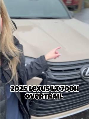 My first look at the  2025 Lexus LX700h Overtrail.  In the rain. ☔️  She’s a stunner.  MSRP-$118k as tested  #Lexus #LX #LexusLX700H #LX700 #SheDrives #CarReview #CarsOfInstagram #CarsOfTikTok #Cars #SUV #Offroad #OverTrail #Overland #Overlanding @Lexus 