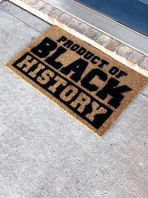 2️⃣➖1️⃣➖2️⃣5️⃣‼️ 🙂✊🏾#happyblackhistorymonth #BlackTikTok #blackhistory #blacktiktokcommunity #doormat #diydoormat #thecraftgoat #sharenalatrese #craftersoftiktok 