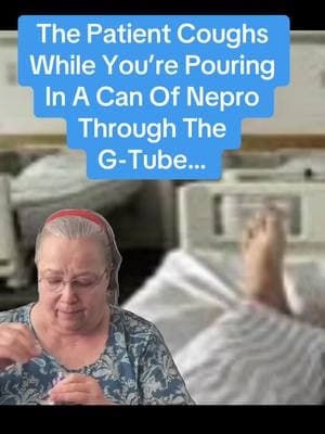 That smell just sticks to you. #nightshiftnurse #genxnurse #veterannurse #gtube #nepro #tubefeeding #nurseproblems101 #nursetok