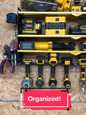 This tool holder brings your best tools together into one spot. With integrated power for recharging and plenty of space for tool storage, you will wonder why you didn’t get one of these a long time ago. #tools #ToolHangerOrganizer #WorkshopIdeas #TikTokViral #FYP #LifeHacks #SatisfyingVideos #DIYProjects #GarageOrganization #ToolStorage #TikTokMadeMeBuyIt #thrivingcountry 