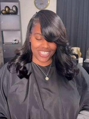 I love when my clients give me creative control on how to style their hair this deep side part layered look eatss😩😍  • • • ••#loganvillehairstylist #covingtonhairstylist #conyersheairstylist  #wiginfluencer #hairinfluencer #lawrencevillehairstylist  #frontalinstall #frontalponytail #closuresewin #closurewig #frontalwig #traditionsewin #snellvillehairstylist #snellvillewigs #gwinnettwigs