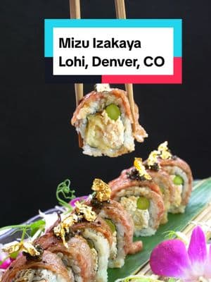 @mizuizakaya serves tasty Japanese tapas and sushi in Lohi. 🍣🎉 #sushi #lohi #denverfoodie #foodtiktok #foryoupage  Hosted