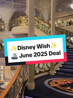 This deal is a special discounted offer for Disney Plus subscribers! Want to book? Email me at Daniella@APairOfEarsTravel.com or fill out my quote form linked in my profile for a custom quote 🚢✨ #disneywish #disneycruise #disneytravelagent #disneytravelplanner #disneyvacationplanner #disney2025 #disneycruiseline #disneywishcruiseship #disneycruiseplanner #apairofearstravelwithdaniella #disneyplanning #disneycastawayclub #disneyscastawaycay #cruise 