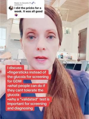 The Fresh Test is NOT an alternative to the glucola. The company said so themselves. They said they are “another brand of the glucola”, like a “generic” form. The Fresh Test has not been tested in pregnant people, for equivalency to the glucola, or to determine if the side effect profile is better than with the glucola. It is not validated in pregnancy for screening for or diagnosing GDM. It is a FDA registered product. IMEO, if someone is going to refuse the glucola, the Fresh Test is better than doing nothing. If someone has risk factors for GDM, they should take the glucola.  #gdm #glucola #glucoladrink #diabetes #gestationaldiabetes #diabetesinpregnancy #pregestationaldiabetes #thefreshtest