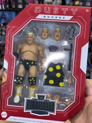 WWE DUSTY RHODES #WWE #yojbc #actionfigures @WWE @ringsidecollectibles #wwedustyrhodes #wweamericandream #wwecollection #wwetiktok #ultimateedition 