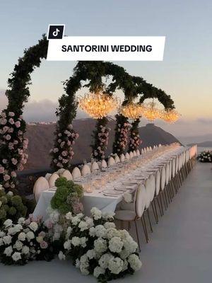 The most dreamy, romantic, windy wedding day in Santorini 🖤 #santoriniweddingplanner #greecewedding #blackbride #destinationweddingplanner #destinationwedding #destinationweddingingreece #santoriniwedding #santorinibride 