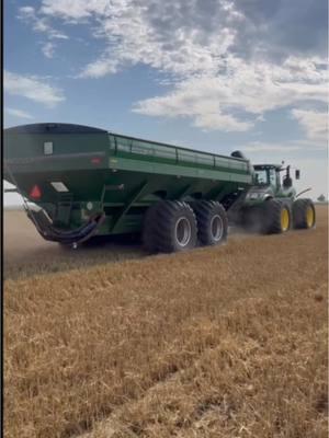 NEW Wheat Harvest Video is now up on my YouTube channel.  Here is a little preview but definitely a way better video with drone footage on YouTube. #farmhandmike #wheatharvest #wheat #kansas #oklahoma #farm #farming 