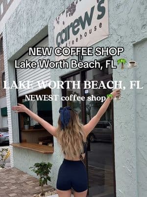 Come with me to try a NEW coffee shop that just opened in Lake Worth Beach Florida🌴☕️ @Carew’s Coffeehouse #southfloridainfluencer #southflinfluencer #westpalmbeachinfluencer #southfloridacontentcreator #westpalmbeacbcontentcreator #carewscoffeehouse #lakeworthbeach #lakeworthbeachcoffee #thingstodosouthflorida #thingstodowestpalmbeach #thingstodoinlakeworthflorida #floridacoffee 