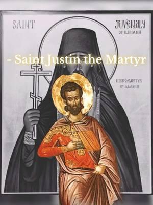 Saint Justin the Martyr speaking on war and martyrdom #christanity #saint #saintjustinmartyr #fyp #viral #trending #martyrdom