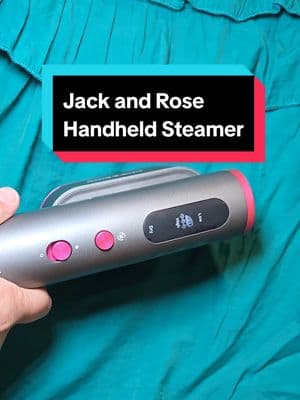 🚨Sale Alert🚨This 2 in 1 handheld travel steamer and iron by Jack and Rose is a game changer! #handheldsteamer #steamer #traveliron #giftgude #travelmusthaves #TikTokShop #deals #shopping #clothing #wrinkles #tiktokshoploveatfirstfind #tiktokfinds #fyp #trending #jackandrose @Jack&Rose Direct 