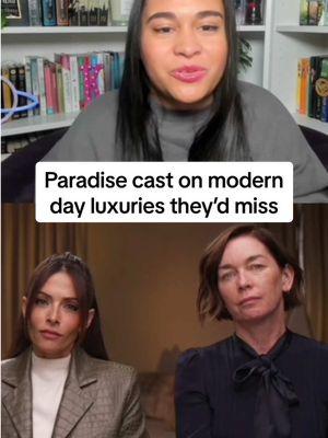 The cast of #Paradise share the modern day luxuries they’d miss at the end of the world. #paradiseonhulu #jamesmarsden #sterlingkbrown #juliannenicholson #sarahshahi #jonbeavers #nicolebrydonbloom #hulusuggestions #tvshow #postapocalypticworld #mystery #politicaldrama @Paradise on Hulu @hulu 