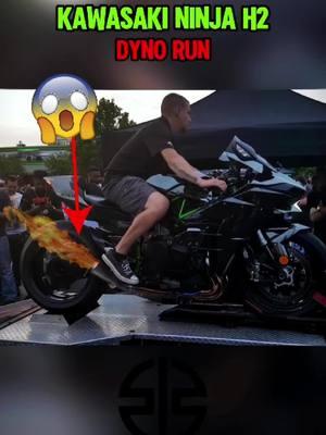 H2 Dyno Run 🚀🔥 #exhaust #dynorun #kawasakininjah2 #ninjah2 #kawasakih2 #motorcycle #moto #fyp 