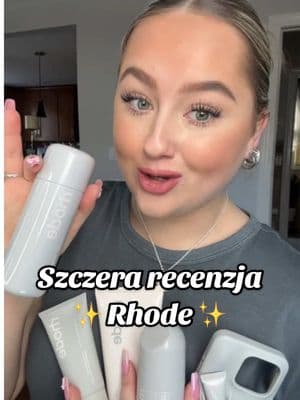 Nie lubię wypowiadać sie źle ale tym razem postawiłam na podzielenie sie szczera opinia 🗣️ #rhode #skincare #haileybieber #polskitiktok #kosmetyki I'm sorry Hailey I had to 😭