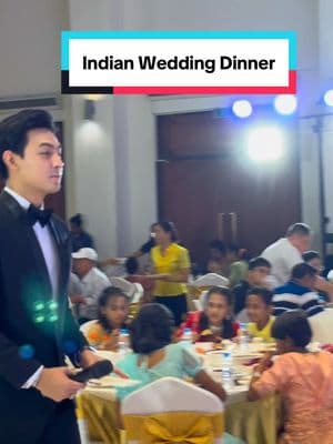 Indian Wedding Dinner လေးတစ်ပွဲကိုခေါ်သွားမယ် … #shine #weddinghost 