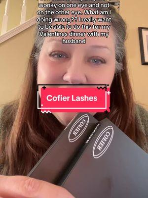 For my first time putting eyelashes on, I’m surprised at how easy this is#cofier #cofierlashes #cofiereyelashes #firsttimeforeverything 