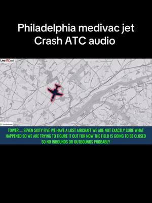 What do you think happened? #aviation #philadelphia #leerjet #planecrash #pilot #medivac #plane #jet #atc #fyp #foryou 