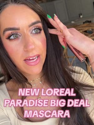 Testing out the new @loréal paris usa @L'Oreal Paris Paradise Big Deal Mascara and love it! my one downer is it’s harder to remove! #lorealmascara #lorealpariscosmetics #lorealmascara #lorealparis #drugstoremascara #mascarahacks #drugstoremakeup #paradisebigdeal #mascararoutine  