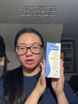 first time playing with @PanOxyl’s aftercare patches 😯 i fear i did not see a difference overnight, but maybe i have to keep using them? - #panoxyl #skincarepatches #darkspots #hyperpigmentation #beforeandafter #pimplepatch #patchpeel #patchremoval #niacinamide #tranexamicacid #vitaminc #foryou #fypage #asian #filipino #newyork 