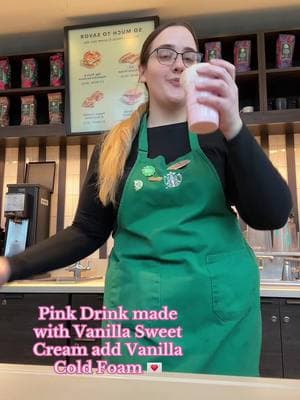 Valentine’s Day Drink from Starbucks 💌 #ValentinesDay #valentinesdaydrink #starbucks #starbucksvalentinesdaydrink #starbucksbarista #pinkdrink #pinkdrinkstarbucks #barista 