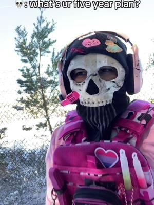 The answer is survive #lilpinkops #cod #literallysimonsdaughter #codcosplay #pinktactical #tacticalcosplay #pinkghost #codoc 